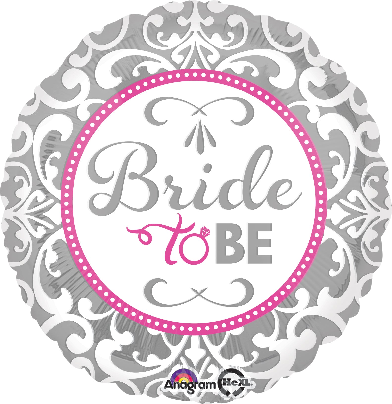 Bride Rose Heliumballong 18