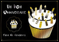 Carte de Souhait Un Bon Anniversaire