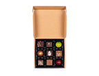 Boîte de 9 chocolats fins assortis