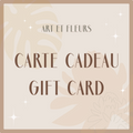 Art and Flowers - Gift Card