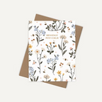 Jardin floral "Bienvenue petit coeur"