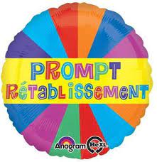 18 " MYLAR Promp Retablissement
