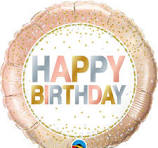 18" MYLAR BALLOON Happy Birthday