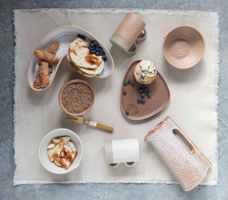 Tasse avec Poignée Ondulée