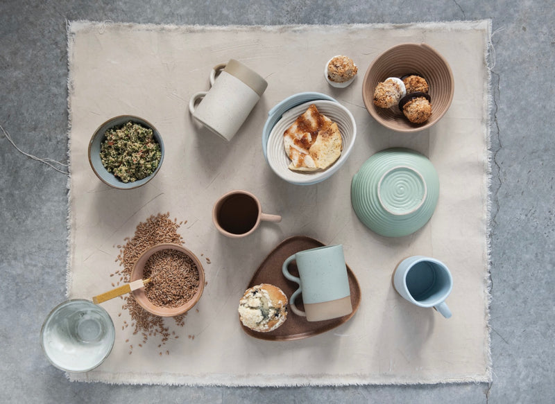 Tasse avec Poignée Ondulée