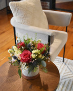Blush small garden arrangement